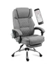 Офисное кресло с массажем Mark Adler Boss 6.0 Grey ткань - изображение 1