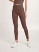 Спортивные леггинсы для фитнеса высокие женские Giulia Leggings Sport Shape S-M Коричневые (4823116923799) - изображение 5