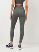 Спортивные леггинсы для фитнеса высокие женские Giulia Leggings Sport Shape L-XL Серые (4823116923768) - изображение 2