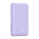 Павербанк Baseus с Беспроводной зарядкой Qi 15W Baseus Magnetic Mini Wireless Fast Charge 2in1 10000mAh 20W 2.4A QC3.0+PD3.0 (P10059001513-00)Сиреневый - зображення 3