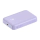 Павербанк Baseus с Беспроводной зарядкой Qi 15W Baseus Magnetic Mini Wireless Fast Charge 2in1 10000mAh 20W 2.4A QC3.0+PD3.0 (P10059001513-00)Сиреневый - зображення 5