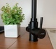 Смеситель для кухни WEZER EKO4C-01-BLACK черный с подключением к фильтру - изображение 5