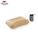 Надувная подушка Naturehike PU Flocking pillow NH21ZT002 khaki - изображение 2