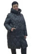 Зимовий жіночий пуховик Mishele 23232B 62, Чорний - зображення 2