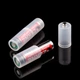 Переходники для батареек с AAA на AA BatteryCase, 4 штуки, полурозрачные, белые - изображение 3