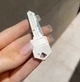 Розкладний ніж у вигляді ключа KeyKutt, сріблястий - зображення 8