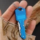 Розкладний ніж у вигляді ключа KeyKutt, синій - зображення 9