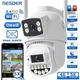 Уличная WiFi IP камера Besder A20 10Мп 2 независимых объектива белая - изображение 1
