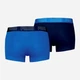 Набір трусів-боксерів чоловічих бавовняних Puma Men Everyday Trunk 2P Sea Green 93832114 XL 2 шт Лазурний (8720245628006) - зображення 2