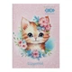 Дневник школьный ZIBI FURRY CAT, А5, 40 л, мягкая обложка, скоба, УФ-лак, SMART Line рисунок ассорти для девочек (ZB.13123) - изображение 1