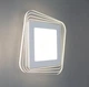 Настінний світлодіодний світильник бра Esllse PLAZA 30W S-290х45-DOUBLE-ON/OF-WHITE/CLEAR-220V-IP40 - зображення 1