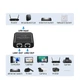 Разветвитель для интернет кабеля SUNROZ RJ45 LAN - 2 x RJ45 Ethernet Сплиттер коннектор 1 Гбит/с (A-48678) - изображение 7
