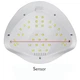 Лампа для маникюра Nail Lamp SUN X Plus 120W для покрытия ногтей гель лаком, гелем UV/LED Pink - изображение 2