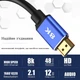 Кабель HDMI HDTV 8K@120Hz/60Hz 4K@144Hz/120Hz/60Hz 2 метра Stone ST-HD001-2M - изображение 4