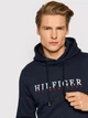 Худи Tommy Hilfiger Corp Graphic Blue MW0MW22204 L - изображение 3