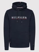 Худи Tommy Hilfiger Corp Graphic Blue MW0MW22204 L - изображение 4