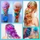 Мілки для волосся Hair Chalk, яскраві 10 різних кольорів у наборі, барвники гребінець для дітей та дорослих (COLOR-10) - зображення 4