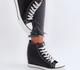 Sneakersy damskie na koturnie Cross Jeans NN2R4005 39 Czarne (8697319602098) - obraz 3