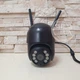 Камера видеонаблюдения Wi-Fi беспроводная, поворотная уличная IP-камера видеонаблюдения со звуком, ночным видением, датчиком движения, записью на карту памяти и управлением из приложения Icsee Черная IPCA8-4-Black - изображение 3