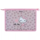 Папка на блискавці Kite Hello Kitty "Кошенятко Кітті" A4+ 34х25 см з текстильним розширенням 6 см рожева (HK24-428) - зображення 1