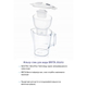 Фільтр для питної води Brita Aluna XL 3,5 л Білий + 5 картриджів Brita Maxtra Pro - зображення 2