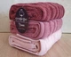 Набір турецьких махрових рушників Cestepe MicroCotton Premium 3 штуки 50x90 Ezgi 5 щільність 600 г/м2 - зображення 4