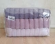 Набор турецких махровых полотенец Cestepe MicroCotton Premium 3 штуки 70x140 Ezgi 2 плотность 600 г/м2 - изображение 14