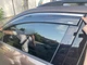Дефлектори вікон (вітровики) DEFL для Volkswagen Touareg 2010-2018 з хром полоскою накладні 4 шт. - зображення 3