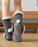 Плюшевые носки-тапочки Cappone Зайчики графит, 35-41 - изображение 5
