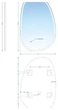 Зеркало Devit Style 5415100 67.8 см с LED-подсветкой и сенсорным выключателем - изображение 5