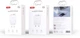 Мережевий зарядний пристрій XO L139 - 65W PD Dual USB-C & 18W QC USB-A White (L139_White) - зображення 3