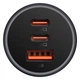 АЗУ Baseus Golden Contactor Pro Triple USB+Type-C+Type-C 65W (CGJP010013) Dark Gray - изображение 4