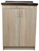 Мийка з тумбою AQUAMARIN BoxWood 600 Sonoma (Дуб сонома)+Сифон - зображення 1