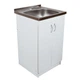 Мойка с тумбой AQUAMARIN BoxWood 500 white (Белая)+Сифон - изображение 6