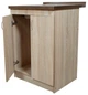 Мийка з тумбою AQUAMARIN BoxWood 600 Sonoma (Дуб сонома)+Сифон - зображення 5