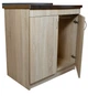 Мойка с тумбой AQUAMARIN BoxWood 800 Sonoma (Дуб сонома)+Сифон - изображение 4