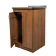 Мойка с тумбой AQUAMARIN BoxWood 500 Walnut (Орех)+Сифон - изображение 4
