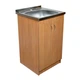 Мойка с тумбой AQUAMARIN BoxWood 500 alder (Ольха)+Сифон - изображение 6