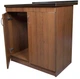 Мойка с тумбой AQUAMARIN BoxWood 800 Walnut (Орех)+Сифон - изображение 5