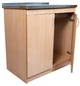 Мойка с тумбой AQUAMARIN BoxWood 800 Beech (Бук)+Сифон - изображение 4