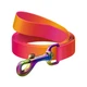 Повідець для собак Collar Waudog Nylon Recycled S - оранжевий - зображення 1