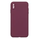 Чохол Silicone Case Full Camera no logo для iPhone Xs Max Колір 42.Maroon - изображение 1