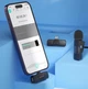 Микрофон петличный беспроводной Boya BY-V10 для Android, IPad, iPhone 15, 16, 17, Air, Pro, Pro Max с разъемом USB Type-C, Черный - изображение 5