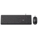 Комплект клавиатуры и мыши 2E MK405 USB-A, EN/UK, черный - изображение 1