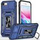 Ударостійкий чохол Camshield Army Ring для Apple iPhone 7 / 8 / SE (2020) (4.7") Синій / Navy - зображення 1
