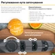 Точилка 3-в-1 для ножей RZTK Sharp с регулируемым углом заточки + защитная рукавичка - изображение 6