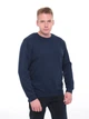 Джемпер мужской синий прямой однотонный 3XL - изображение 5