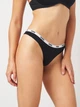 Набор трусиков танга женских хлопковых Puma String 3P Pack 90759002 L 3шт Black (8718824804477) - изображение 4
