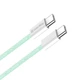Кабель ColorWay USB Type-C + USB Type-C (M/M), 3.0 А, 1 м, Зелений (CW-CBPDCC061-G) - зображення 3
