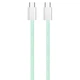 Кабель ColorWay USB Type-C + USB Type-C (M/M), 3.0 А, 1 м, Зелений (CW-CBPDCC061-G) - зображення 7